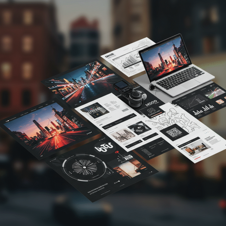 Building a Dynamic Portfolio Website for Naesmedia