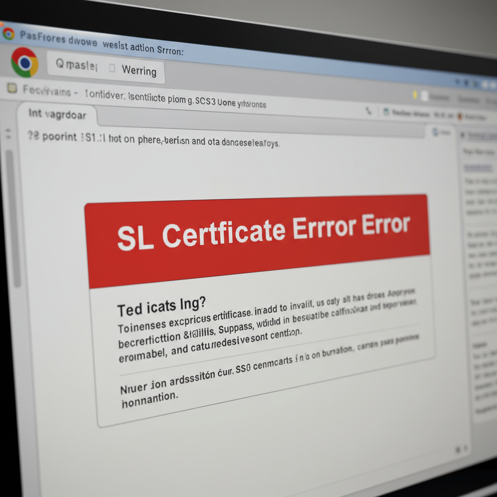 How to Handle SSL Certificate Errors